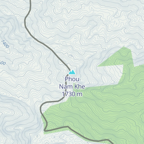 Map of Phou Nam Khe