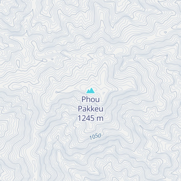 Map of Phou Pakkeu