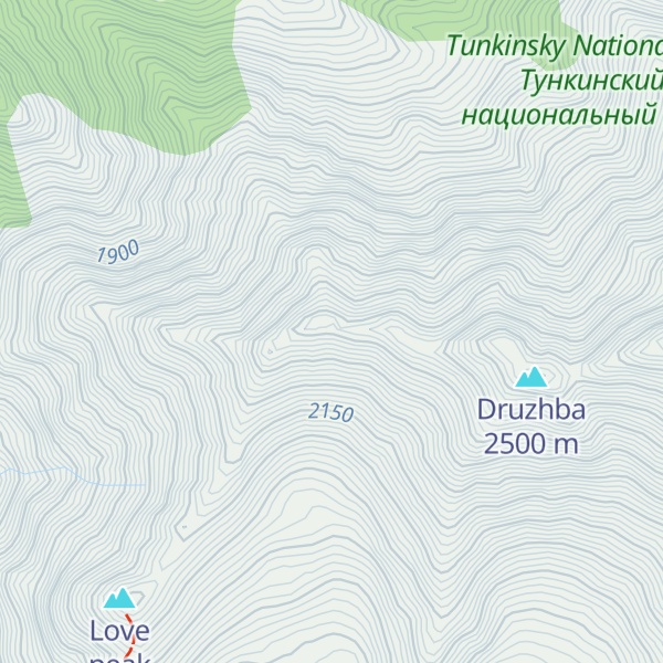 Map of Youth peak