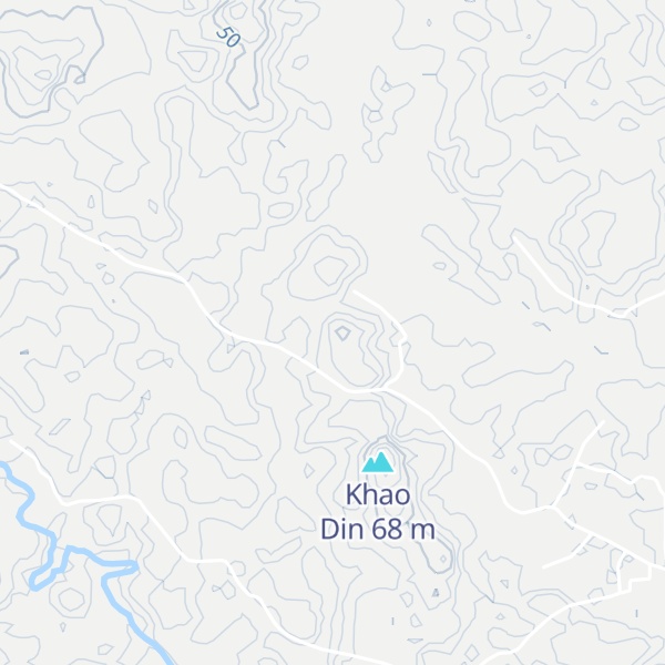 Map of Khao Bo Hin