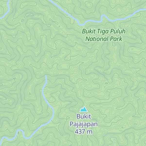 Map of Bukit Pajajaran