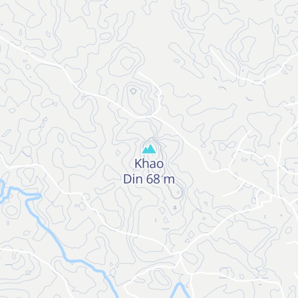 Map of Khao Din