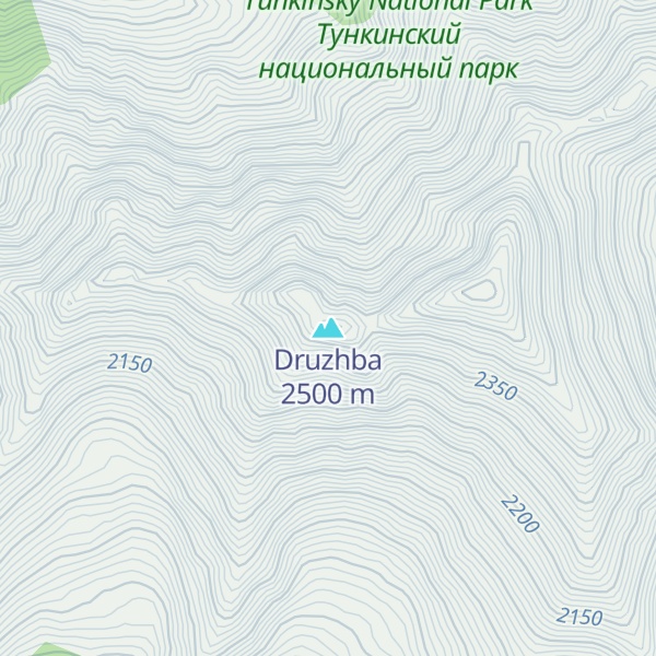 Map of Druzhba
