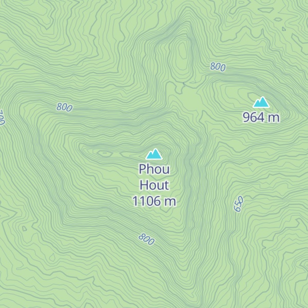 Map of Phou Hout