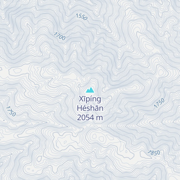 Map of Xīpíng Héshān