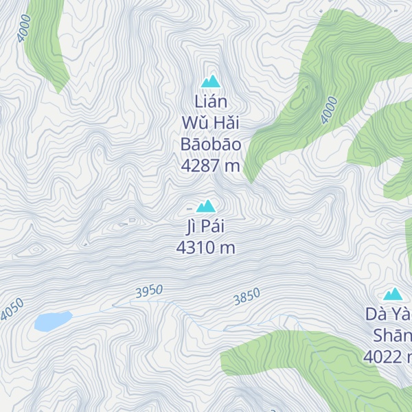 Map of Jì Pái