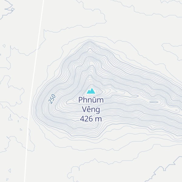 Map of Phnŭm Vêng