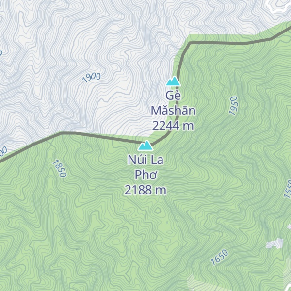 Map of Núi La Phơ