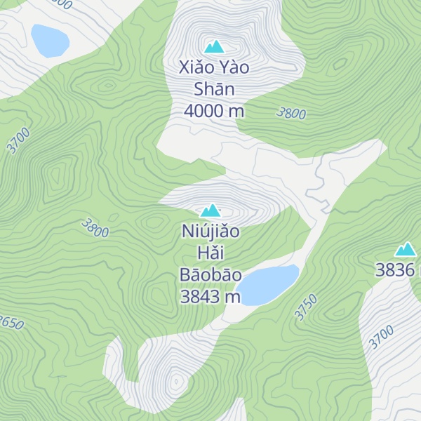 Map of Niújiǎo Hǎi Bāobāo