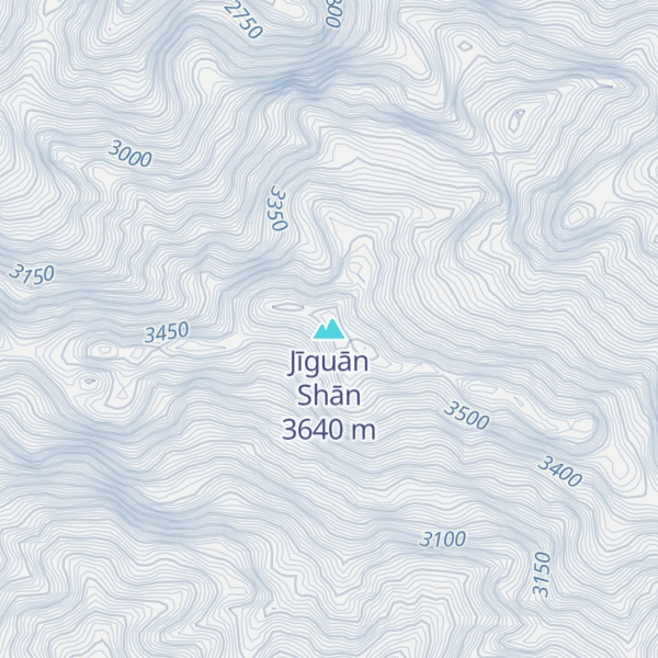 Map of Jīguān Shān