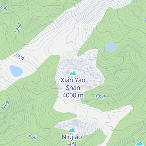 Map of Xiǎo Yào Shān