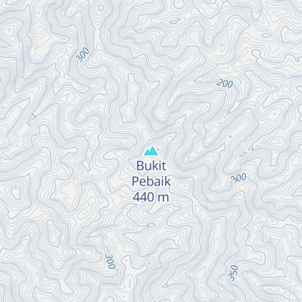 Map of Bukit Pebaik