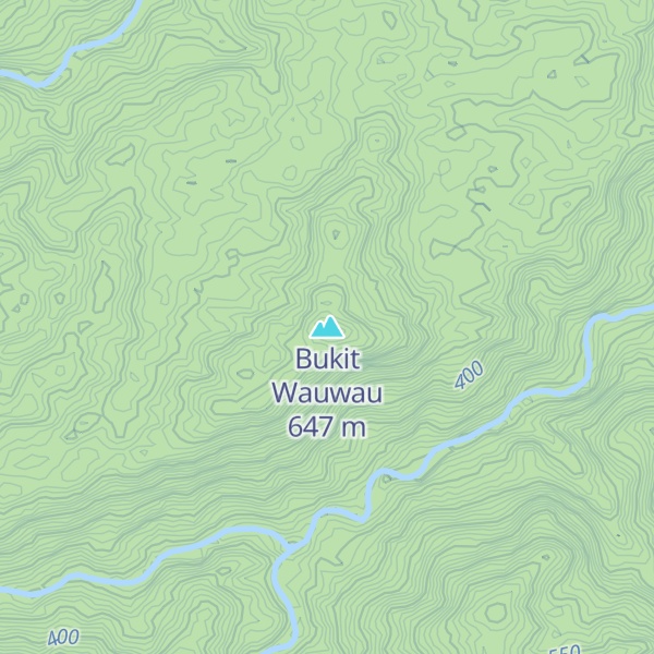 Map of Bukit Wauwau