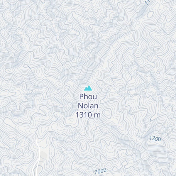 Map of Phou Nolan