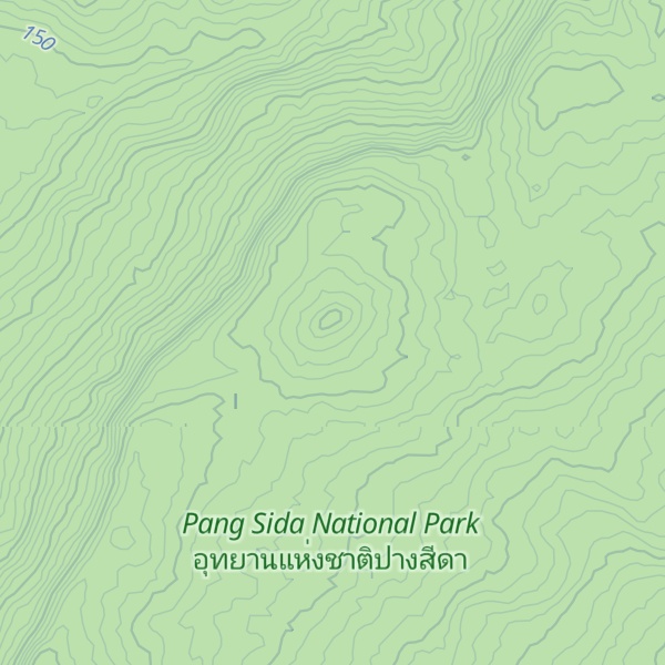 Map of Khao Huai Chan