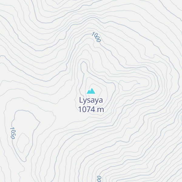Map of Lysaya