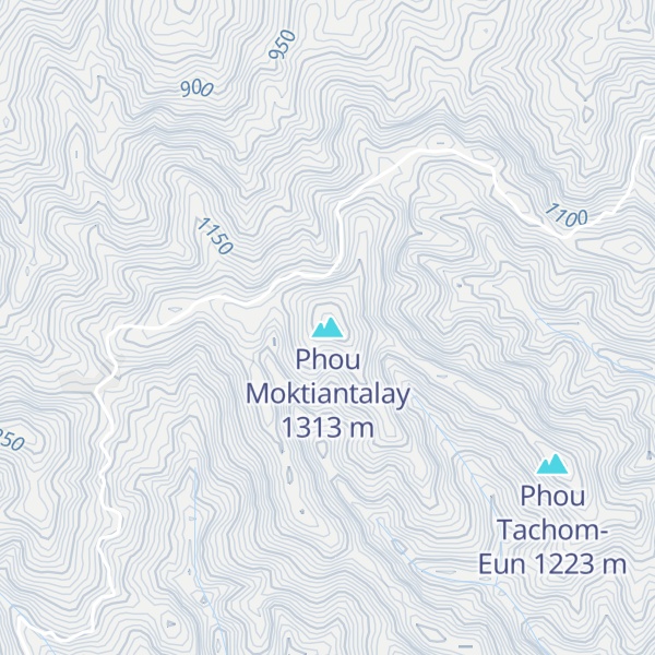 Map of Phou Moktiantalay