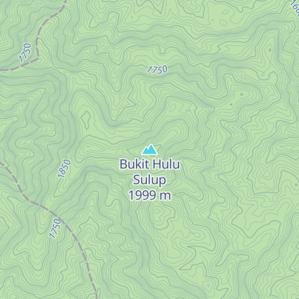 Map of Bukit Hulu Sulup