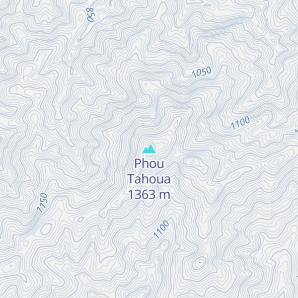 Map of Phou Tahoua