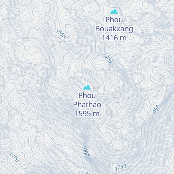 Map of Phou Phathao