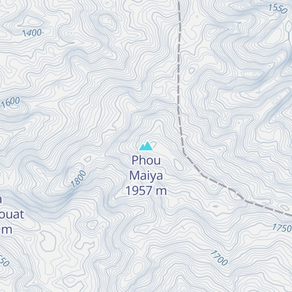 Map of Phou Maiya