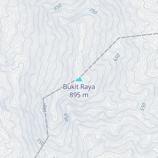 Map of Bukit Raya