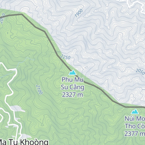 Map of Phu Mu Su Cằng