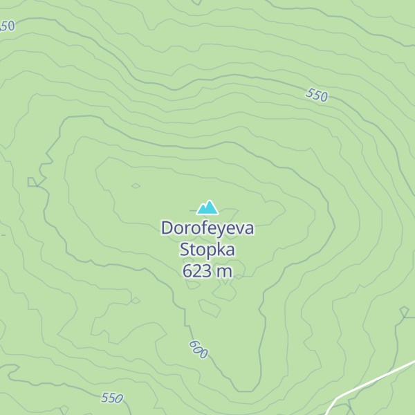 Map of Dorofeyeva Stopka