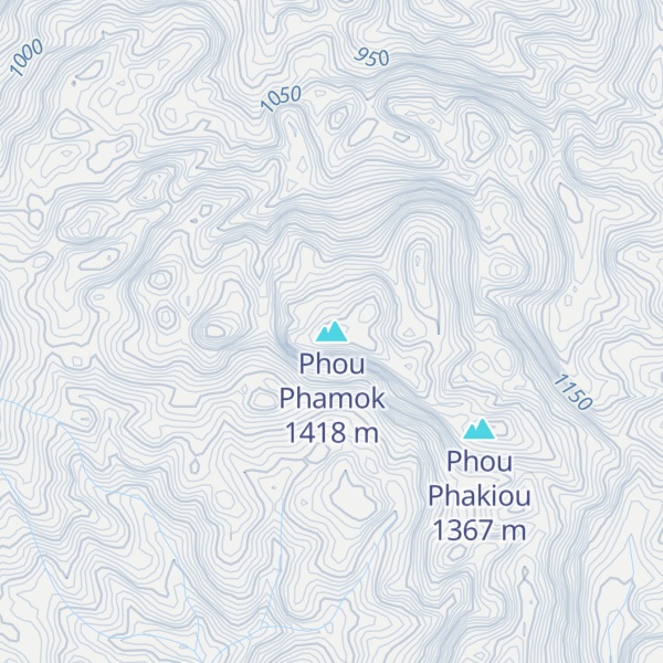Map of Phou Phamok
