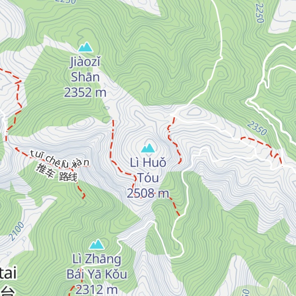 Map of Lì Huǒ Tóu