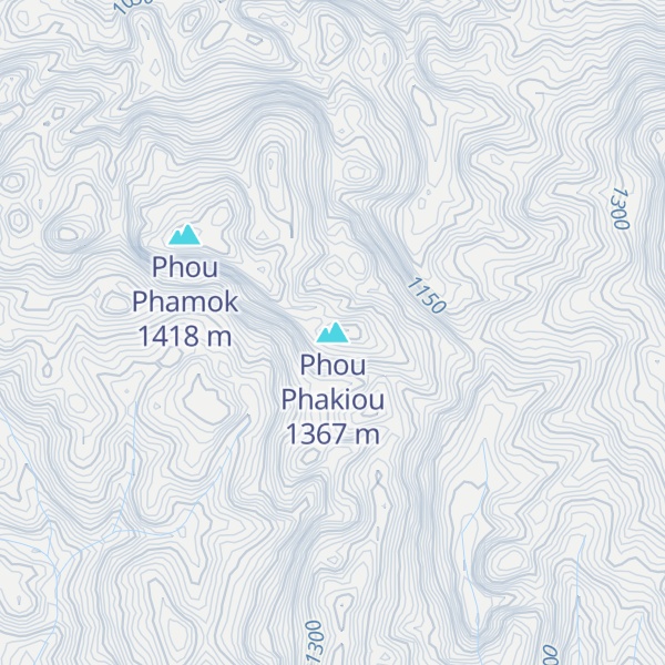 Map of Phou Phakiou