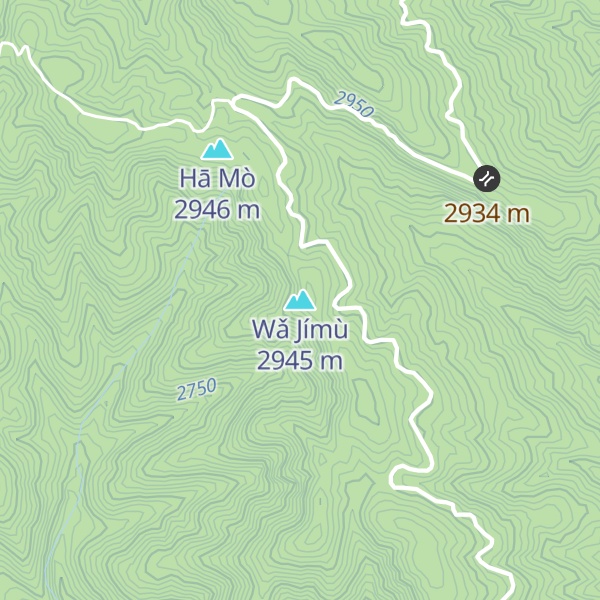 Map of Wǎ Jímù