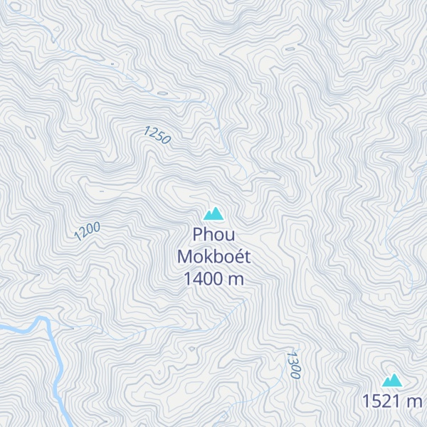 Map of Phou Mokboét