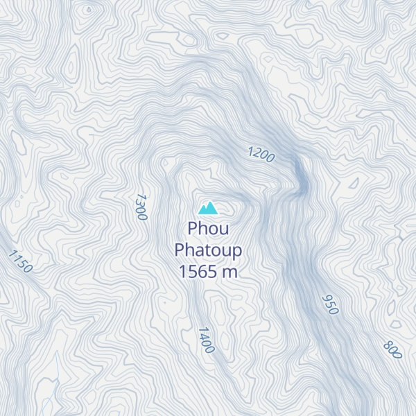 Map of Phou Phatoup