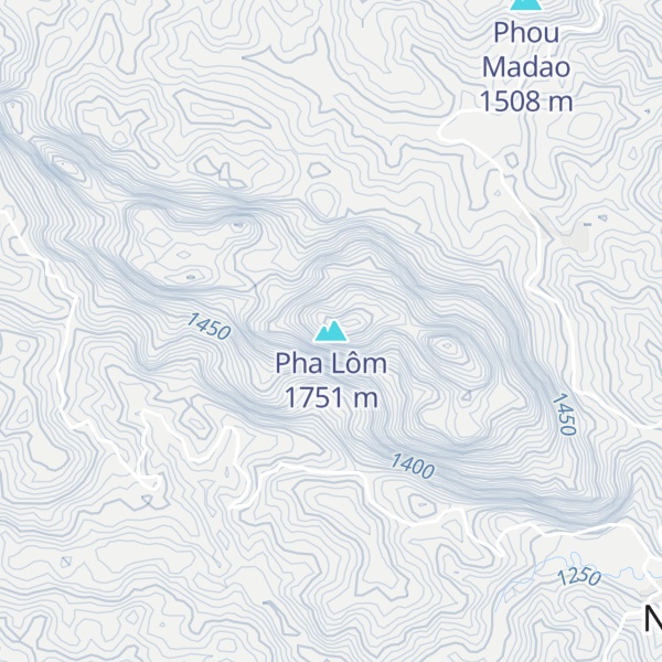 Map of Pha Lôm