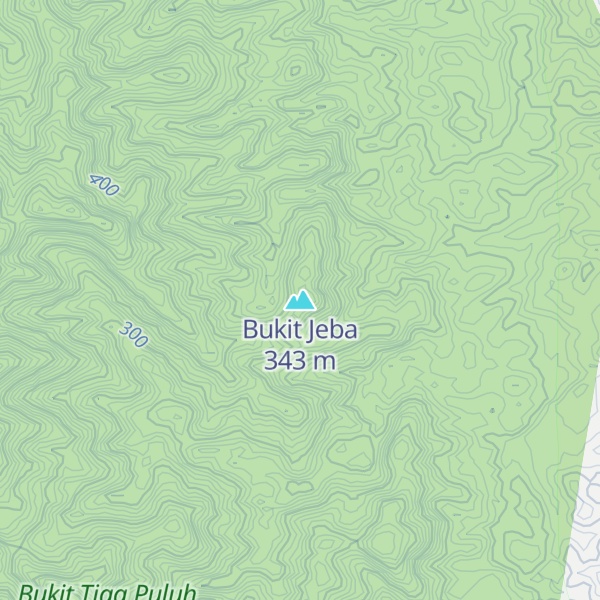 Map of Bukit Jeba