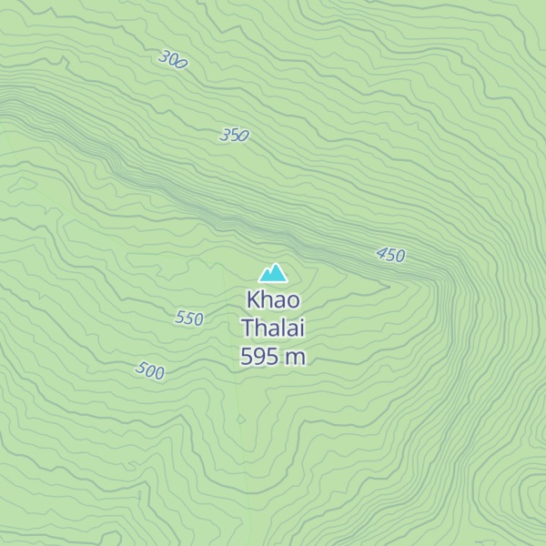 Map of Khao Thalai