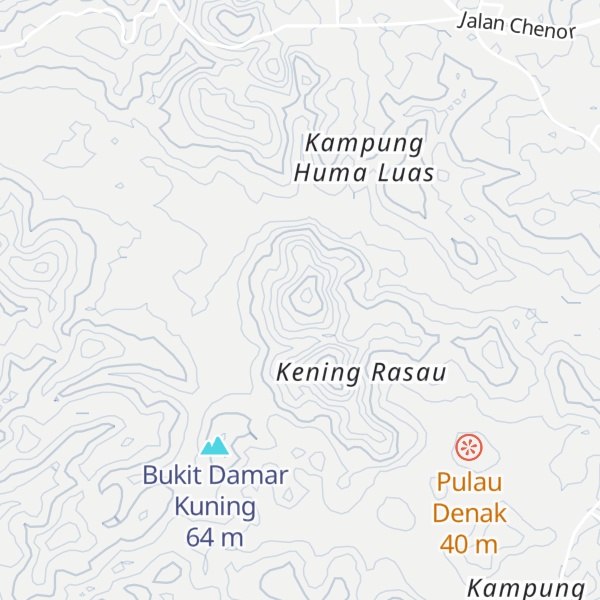 Map of Bukit Tinggi