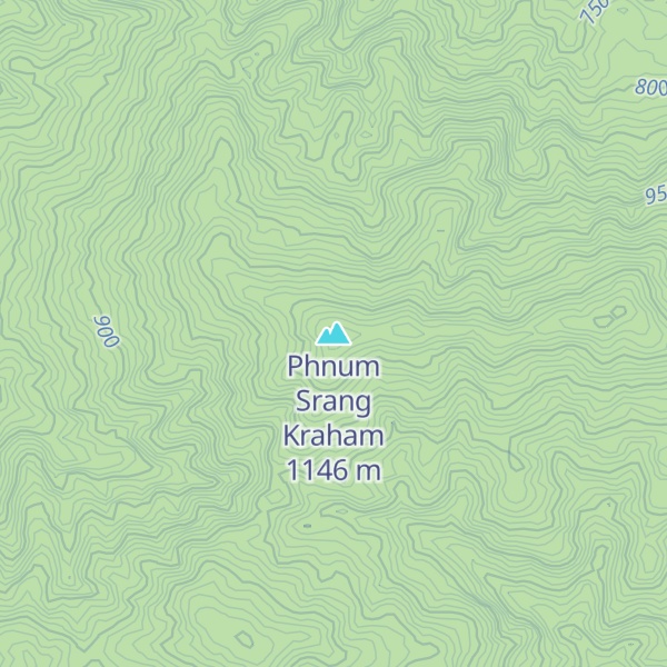 Map of Phnum Srang Kraham