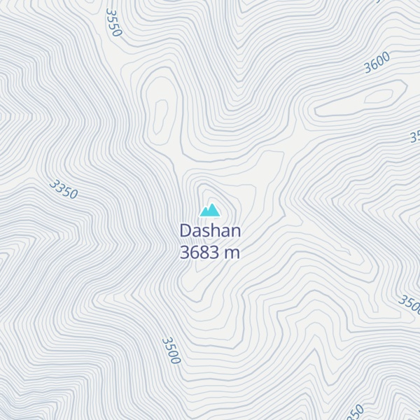Map of Dashan