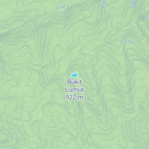 Map of Bukit Lumut