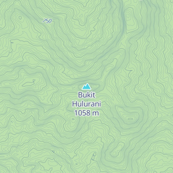 Map of Bukit Hulurani