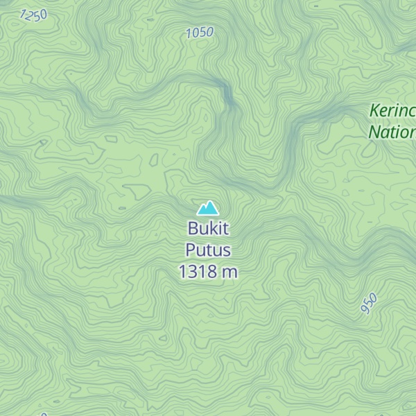 Map of Bukit Putus