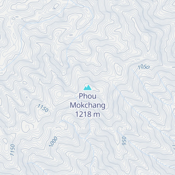 Map of Phou Mokchang