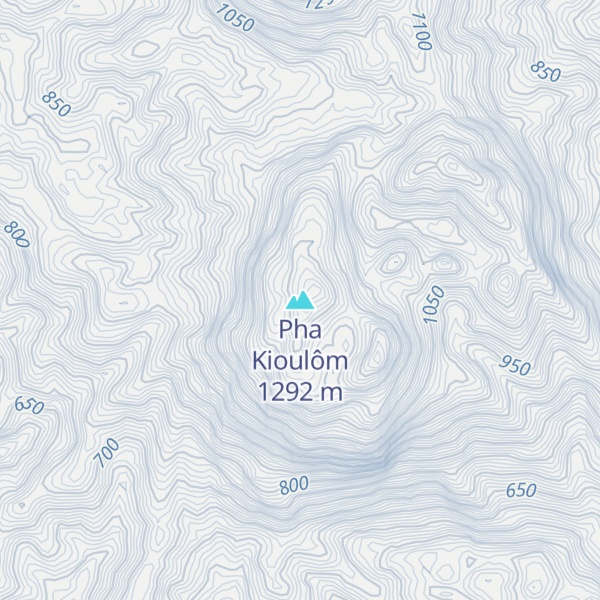 Map of Pha Kioulôm