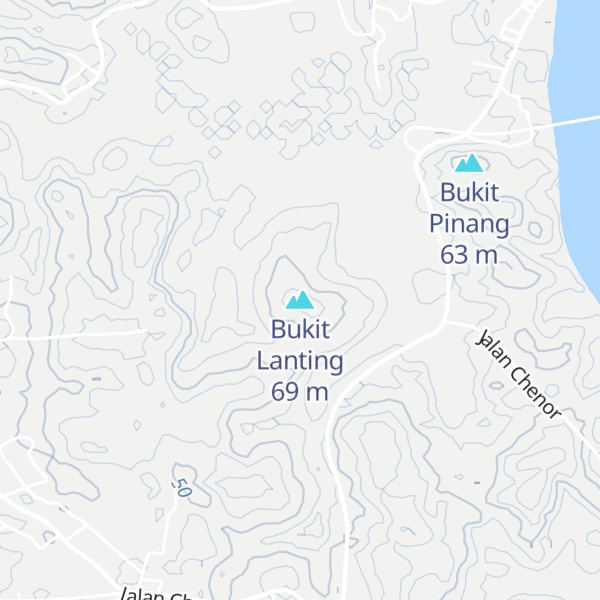 Map of Bukit Lanting