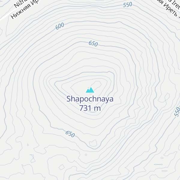 Map of Shapochnaya