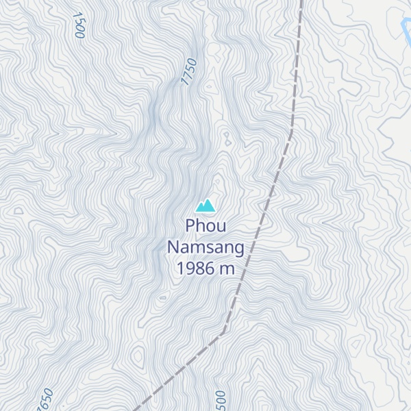 Map of Phou Namsang