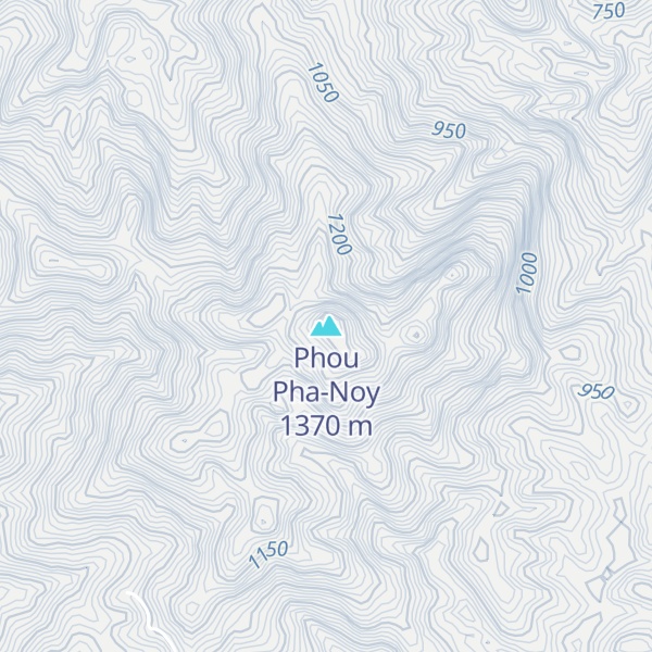 Map of Phou Pha-Noy