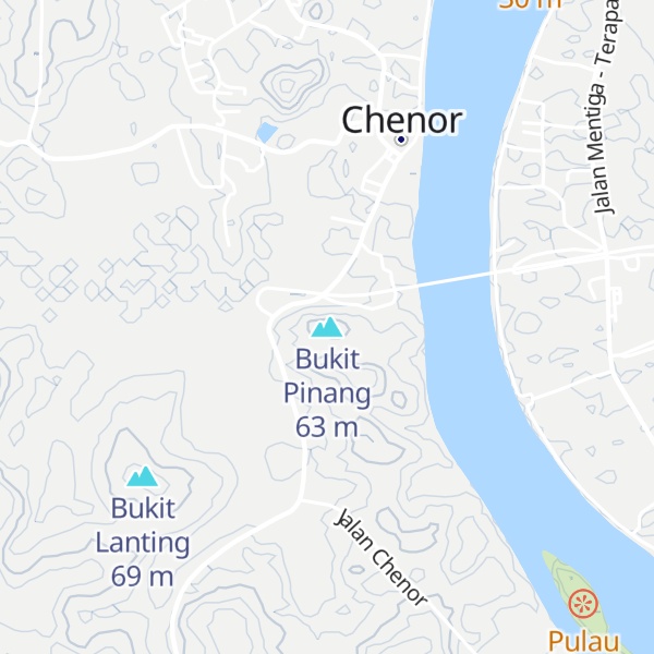 Map of Bukit Pinang